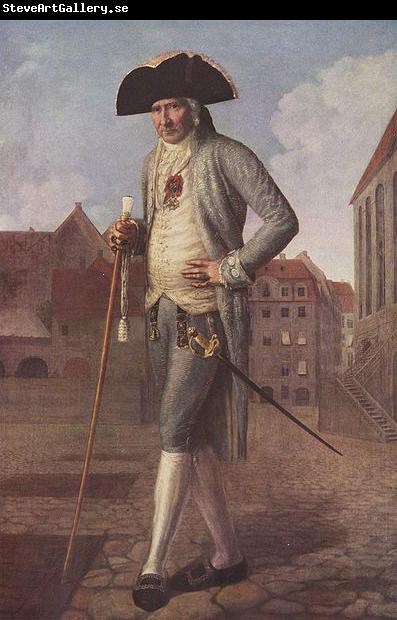 Johann Carl Wilck Portrait des Barons Rohrscheidt